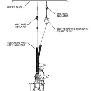 Lsr1 Limited Space Rescue Winch - Spider Staging